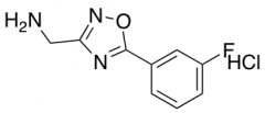 [5-(3-Fluorophenyl)-1,2,4-oxadiazol-3-yl]methanamine Hydrochloride