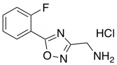 [5-(2-Fluorophenyl)-1,2,4-oxadiazol-3-yl]methanamine Hydrochloride