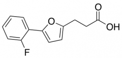 3-[5-(2-Fluorophenyl)furan-2-yl]propanoic Acid