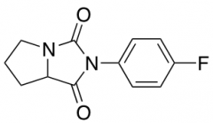 2-(4-Fluorophenyl)-hexahydro-1H-pyrrolo[1,2-c]imidazolidine-1,3-dione