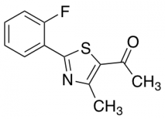 1-[2-(2-Fluorophenyl)-4-methyl-1,3-thiazol-5-yl]ethan-1-one