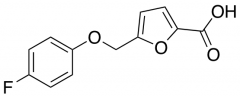 5-[(4-fluorophenoxy)methyl]-2-furoic acid