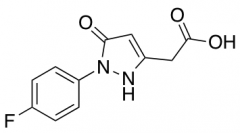 2-[1-(4-fluorophenyl)-5-oxo-2,5-dihydro-1H-pyrazol-3-yl]acetic acid