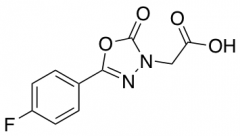 2-[5-(4-Fluorophenyl)-2-oxo-2,3-dihydro-1,3,4-oxadiazol-3-yl]acetic acid