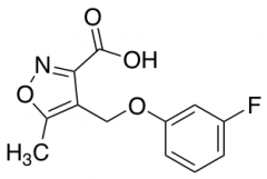 4-[(3-Fluorophenoxy)methyl]-5-methylisoxazole-3-carboxylic Acid