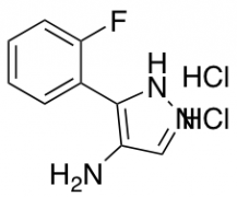 3-(2-Fluorophenyl)-1H-pyrazol-4-amine Dihydrochloride