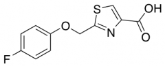 2-(4-Fluorophenoxymethyl)-1,3-thiazole-4-carboxylic Acid