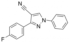 3-(4-Fluorophenyl)-1-phenyl-1H-pyrazole-4-carbonitrile