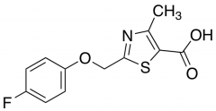 2-(4-Fluorophenoxymethyl)-4-methyl-1,3-thiazole-5-carboxylic Acid