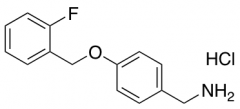 {4-[(2-Fluorophenyl)methoxy]phenyl}methanamine hydrochloride