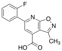 6-(2-Fluorophenyl)-3-methyl-[1,2]oxazolo[5,4-b]pyridine-4-carboxylic Acid