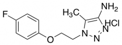 1-[2-(4-Fluorophenoxy)ethyl]-5-methyl-1H-1,2,3-triazol-4-amine Hydrochloride
