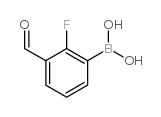 2-Fluoro-3-formylphenylboronic acid