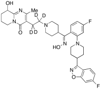 3-[2-[4-[(Z)-(4-Fluoro-2-[4-(6-fluoro-1,2-benzisoxazol-3-yl)piperidin-1-yl)phenyl](hydroxy