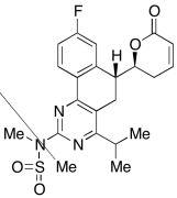 N-((R)-8-Fluoro-4-isopropyl-6-((S)-6-oxo-3,6-dihydro-2H-pyran-2-yl)-5,6-dihydrobenzo[h]qui