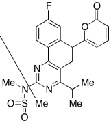 N-(8-Fluoro-4-isopropyl-6-(2-oxo-2H-pyran-6-yl)-5,6-dihydrobenzo[h]quinazolin-2-yl)-N-meth