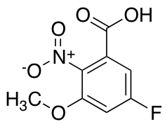 5-Fluoro-3-methoxy-2-nitrobenzoic Acid