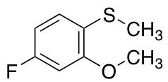 4-Fluoro-2-methoxy-1-methylsulfanylbenzene