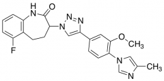 6-Fluoro-3-(4-(3-methoxy-4-(4-methyl-1H-imidazol-1-yl)phenyl)-1H-1,2,3-triazol-1-yl)-4,5-d