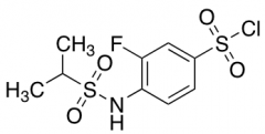 3-Fluoro-4-(propane-2-sulfonamido)benzene-1-sulfonyl Chloride