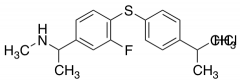 [1-(3-fluoro-4-{[4-(propan-2-yl)phenyl]sulfanyl}phenyl)ethyl](methyl)amine hydrochloride