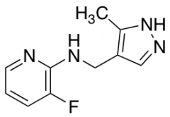 3-Fluoro-N-[(3-methyl-1H-pyrazol-4-yl)methyl]pyridin-2-amine