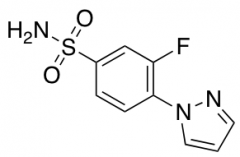 3-fluoro-4-(1H-pyrazol-1-yl)benzene-1-sulfonamide