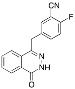 2-Fluoro-5-((4-oxo-3,4-dihydrophthalazin-1-yl)methyl)benzonitrile
