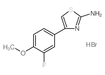 4-(3-Fluoro-4-methoxy-phenyl)-thiazol-2-ylamine Hydrobromide