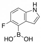 (5-fluoro-1H-indol-4-yl)boronic acid