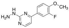 4-(3-fluoro-4-methoxyphenyl)-2-hydrazinopyrimidine