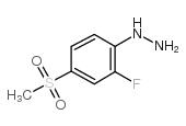 [2-Fluoro-4-(methylsulfonyl)phenyl]hydrazine