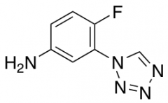 4-fluoro-3-(1H-tetrazol-1-yl)aniline