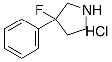 3-fluoro-3-phenylpyrrolidine hydrochloride