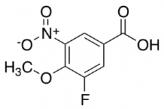 3-fluoro-4-methoxy-5-nitrobenzoic Acid