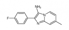 2-(4-Fluorophenyl)-7-methylimidazo[1,2-a]pyridin-3-amine