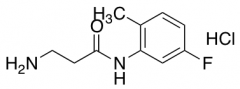 N~1~-(5-Fluoro-2-methylphenyl)-beta-alaninamide Hydrochloride