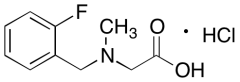 N-(2-Fluorobenzyl)-N-methylglycine Hydrochloride