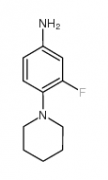 3-Fluoro-4-(piperidin-1-yl)aniline