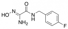 N-[(4-Fluorophenyl)methyl]-1-(N'-hydroxycarbamimidoyl)formamide