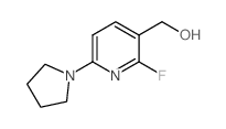 (2-Fluoro-6-(pyrrolidin-1-yl)pyridin-3-yl)methanol
