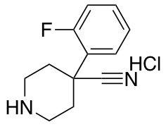 4-(2-Fluoro-Phenyl)-Piperidine-4-Carbonitrile Hydrochloride