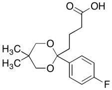 2-(4-Fluorophenyl)-5,5-dimethyl-1,3-dioxane-2-butanoic Acid
