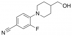 3-Fluoro-4-[4-(hydroxymethyl)piperidin-1-yl]benzonitrile