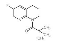 1-(6-Fluoro-3,4-dihydro-1,8-naphthyridin-1(2h)-yl)-2,2-dimethylpropan-1-one