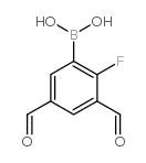 2-Fluoro-3,5-diformylphenylboronic acid