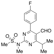 N-[4-(4-Fluorophenyl)-5-formyl-6-(1-methylethyl)-2-pyrimidinyl]-N-methyl-methanesulfonamid