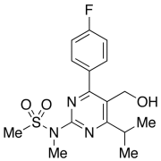 N-[4-(4-Fluorophenyl)-5-hydroxymethyl-6-isopropylpyrimidin-2-yl]-N-methylmethanesulfonamid