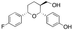 4-((2R,3S,6S)-6-(4-Fluorophenyl)-3-(hydroxymethyl)tetrahydro-2H-pyran-2-yl)phenol(Ezetimi