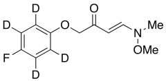 2-(4-Fluorophenoxy-d4)-N-methoxy-N-methyl-1-butene